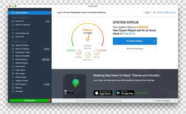 Mackeeper Review Home - Mackeeper Logo