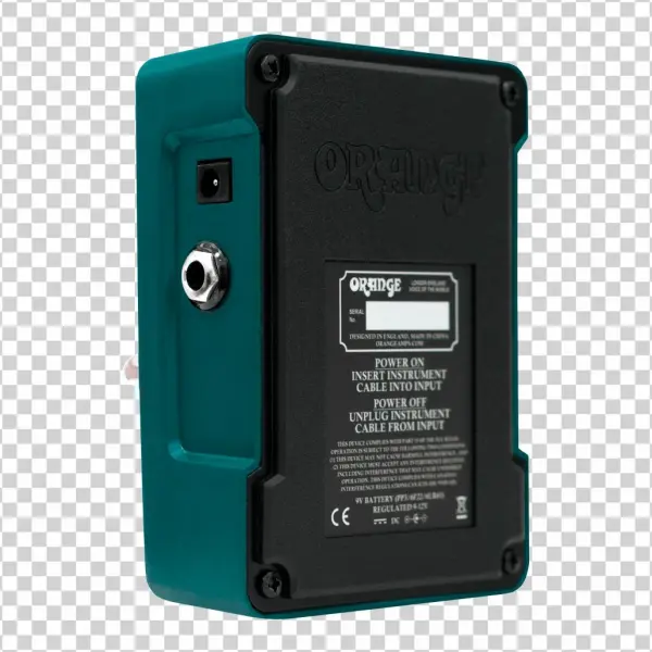 Orange Fur Coat Fuzz Pedal