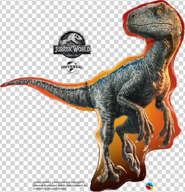 Raptor 38" Super Shape Foil Balloon