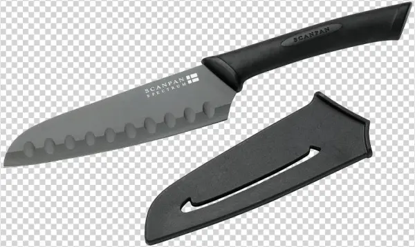 Scanpan Spectrum Fluted Santoku Knife