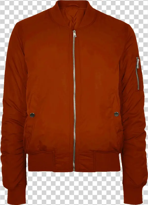 Tangerine Bomber Jacket