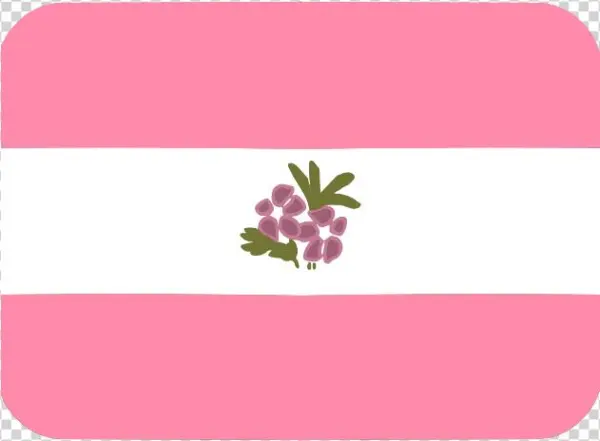 Wlw Pride Flag - Zinnia