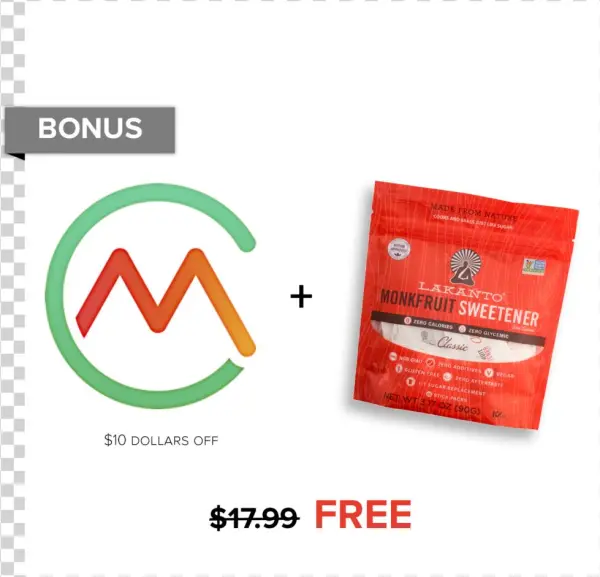 $10 Off Carb Manager Premium & Classic Sweetener Packets