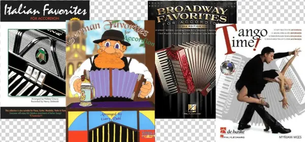 Accordion Song Books I Mahler Music Center