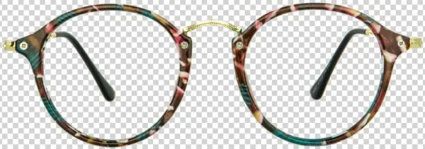 Clip Art Daydream Is A Oval Pair Of Glasses Made From