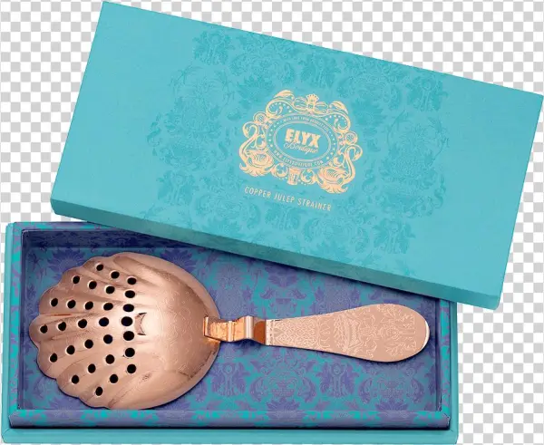 Copper Julep Strainer Gift Box