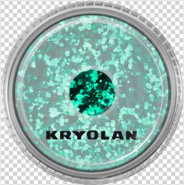 Kryolan Polyester Glitter-emerald Green