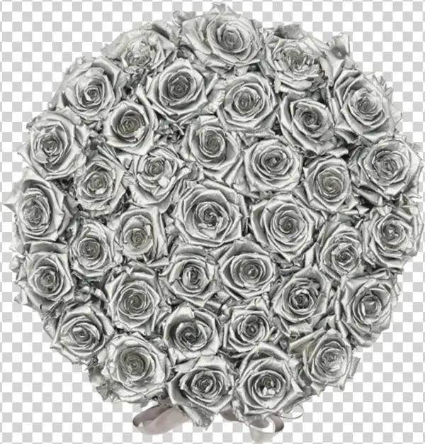 Transparent Orb Silver