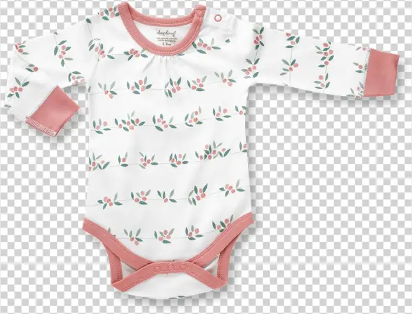 Berry Buds Long Sleeve Bodysuit