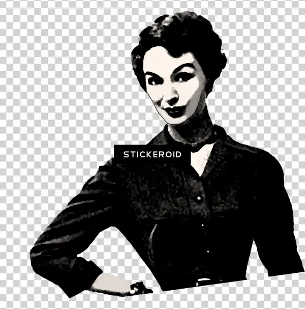 Elegant Woman Vintage