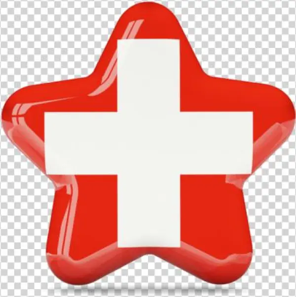 Illustration Of Flag Of Switzerland