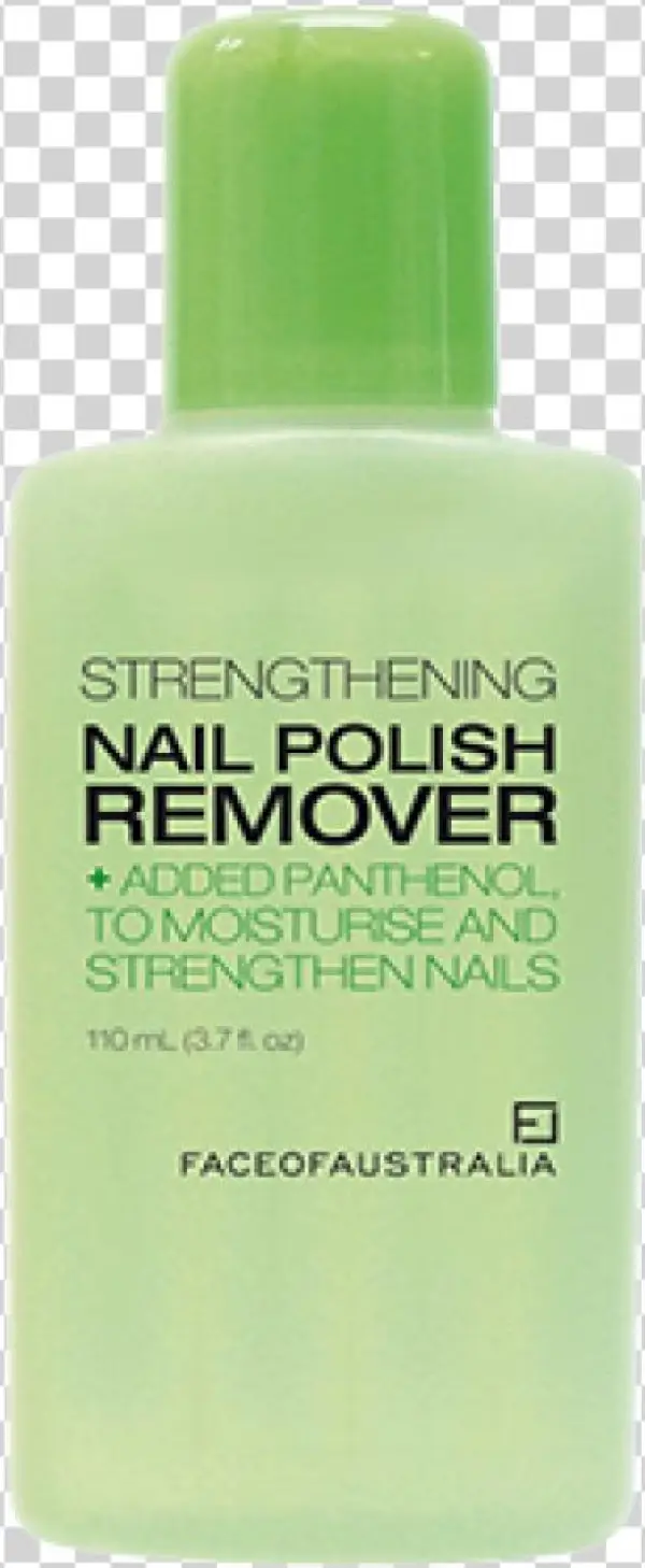 Nail Polish Remover On The Face