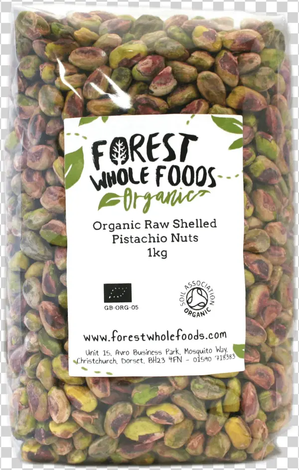 Organic Pistachio Nuts 1kg