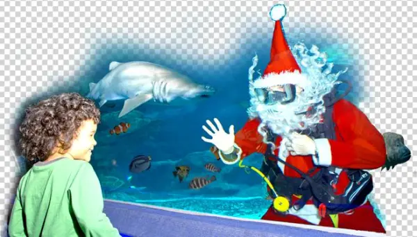 Slide Navidad Papa Noel