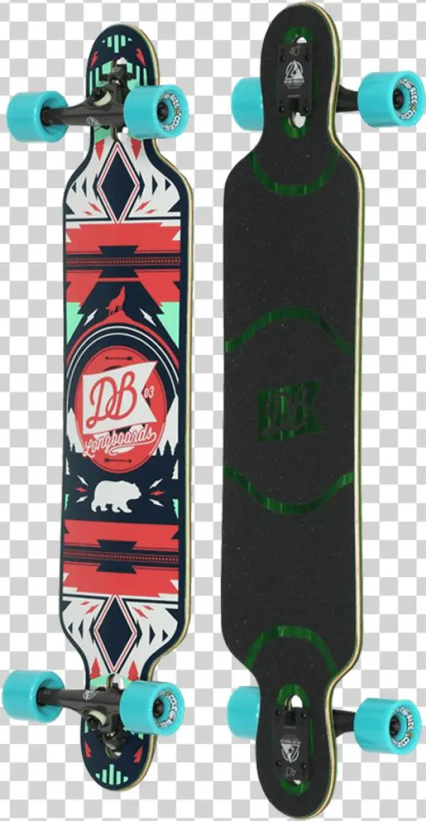 Urban Native 40 Complete Red & Seafoam