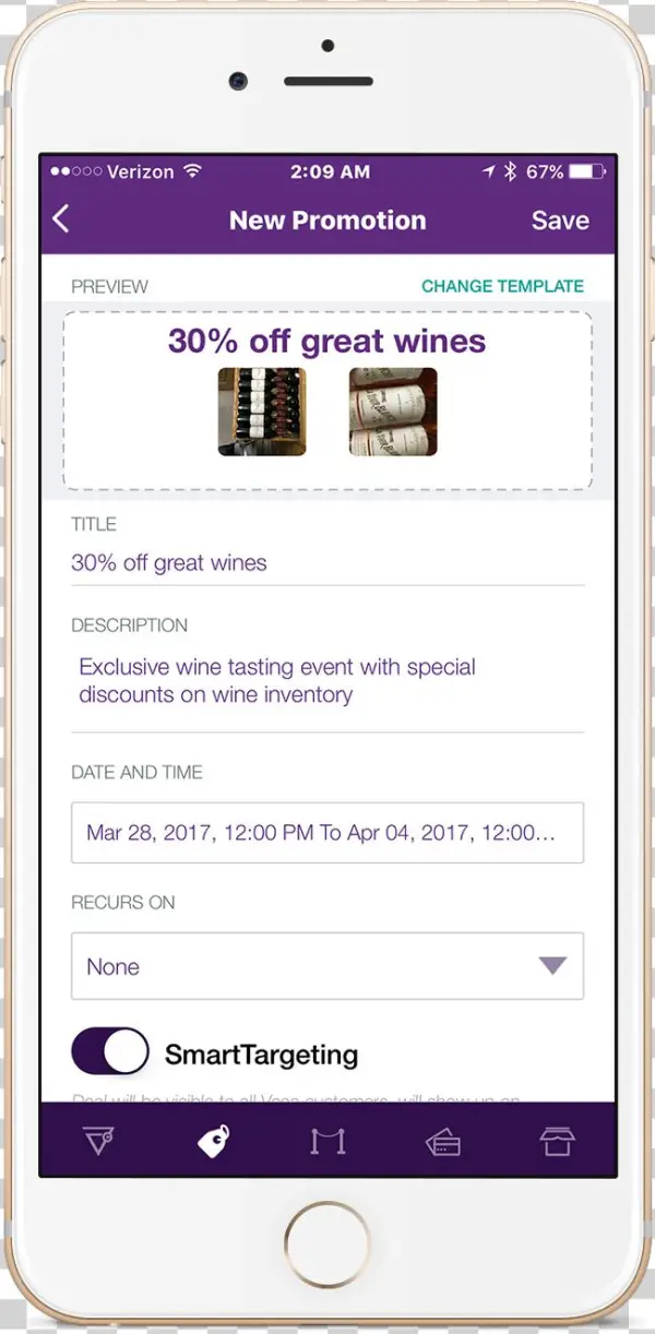 Veeaconnect - Create Promo