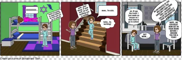 William Gets In Trouble