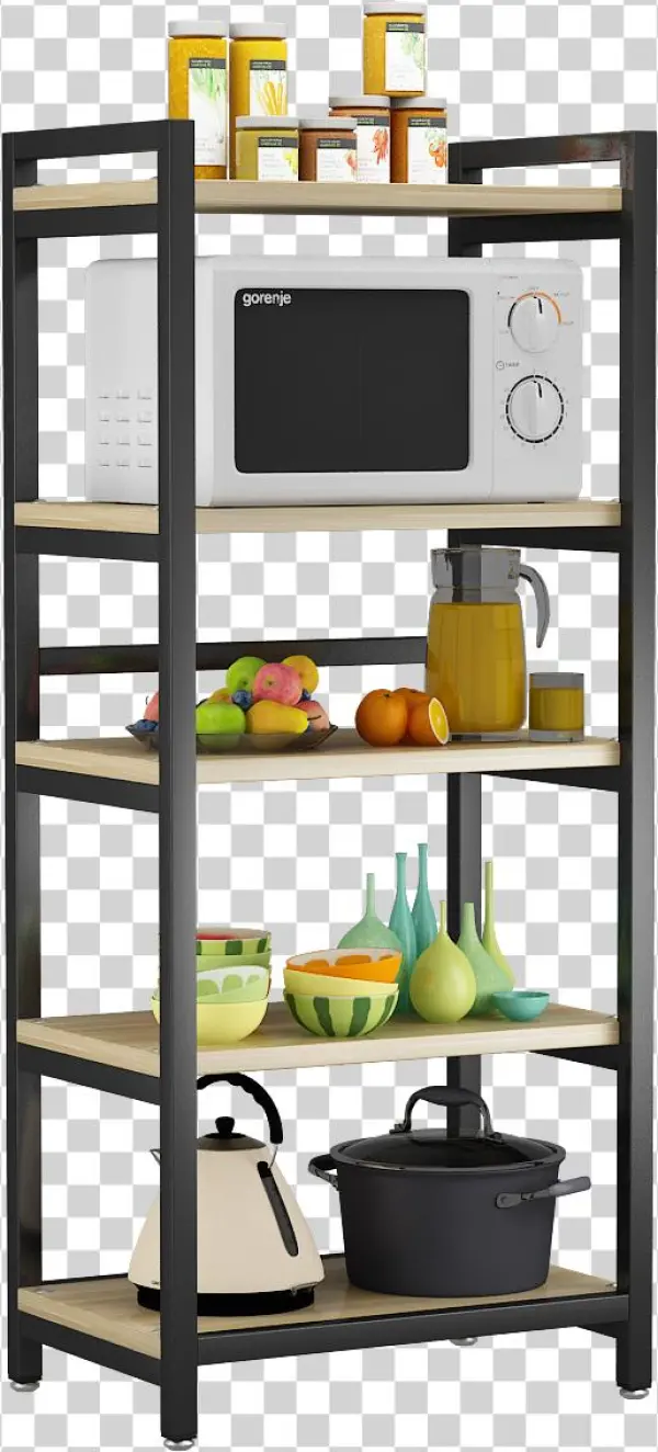 3 Layer White Shelf White 3 Layer White Shelf Black