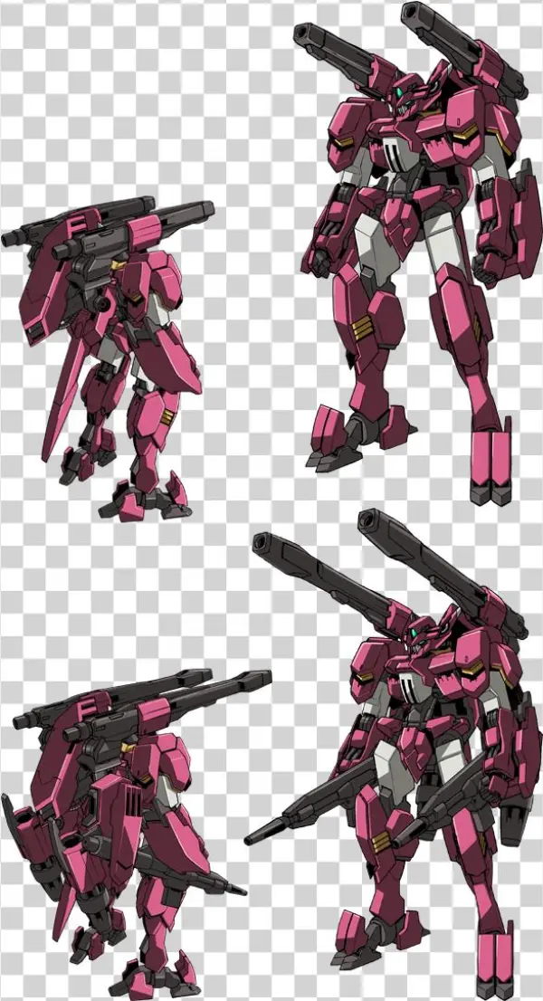 A Gundam Frame Discovered At A Halfmetal Mine Managed