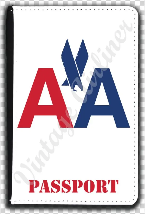 Aa 1968 Aa Logo Passport Case