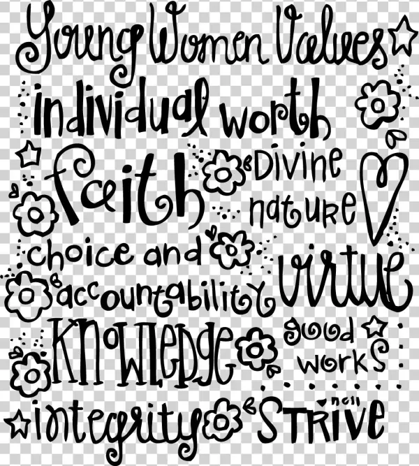 Clip Art Download Lds Young Women Values Clipart