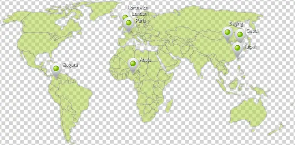 Contacts Inview Technology Ltd Png Blank World Map