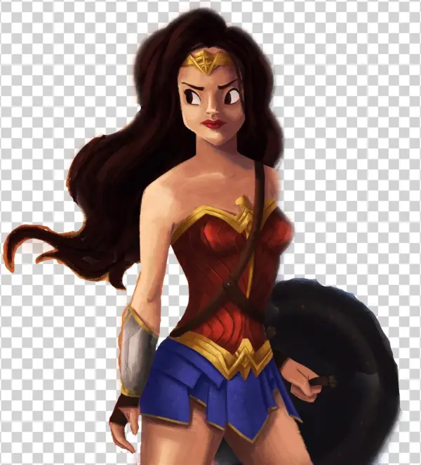 Dc Comics Wonderwoman Superhero Powerful Walli Art