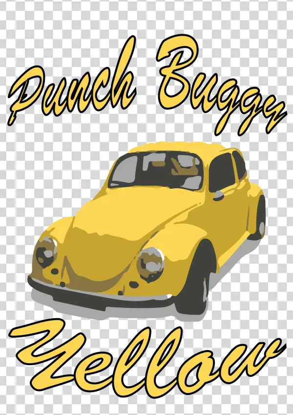 Punch Buggy Yellow
