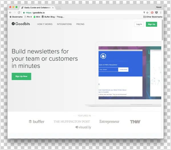Ready-made Email Newsletters From The Content You Discover