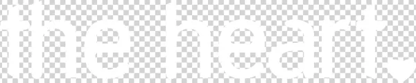 The Heart Logo Black And White
