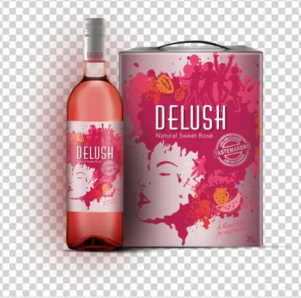 Delush Rose Wine Pack