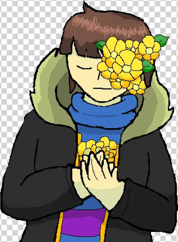 Flowerfell Frisk By Autumnalgamer
