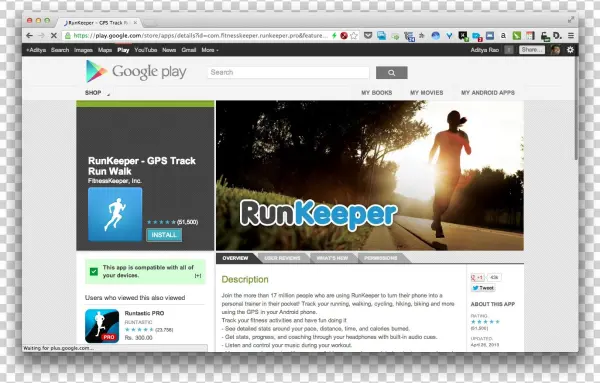 Google Play Desktop