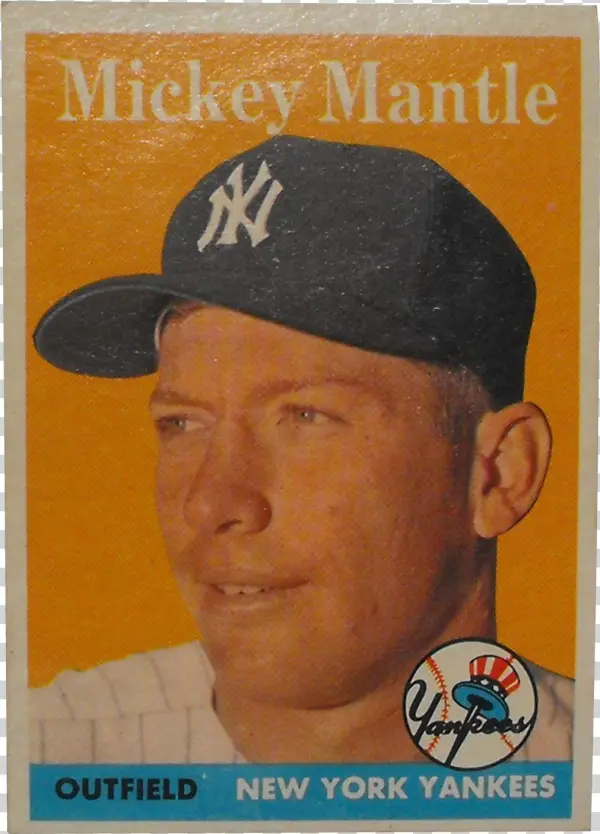 Just In Time For Dad's Day, A 1958 Mickey Mantle New