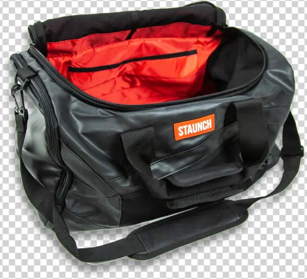 Staunch Gym Bag [black/red]