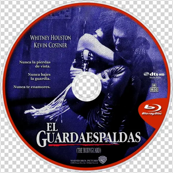 The Bodyguard Bluray Disc Image