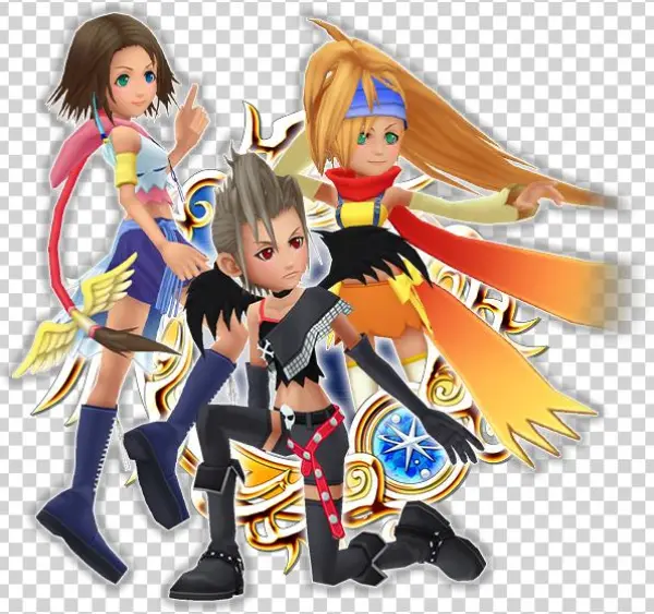 Yuna & Rikku & Paine