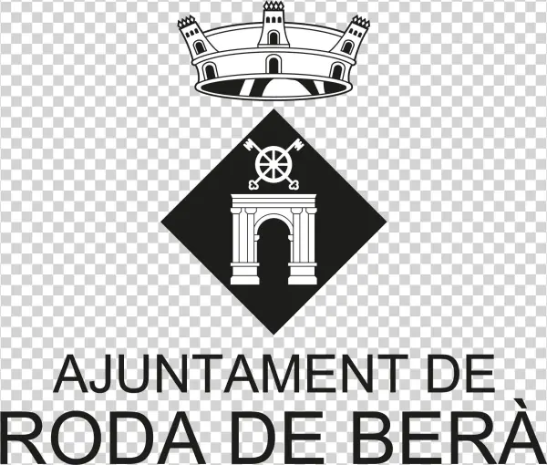 Descarrega El Logotip Vertical En 1 Tinta Sense Fons