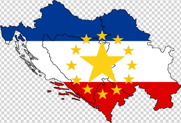 Euro Yugoslavic Union - Croatia Vector