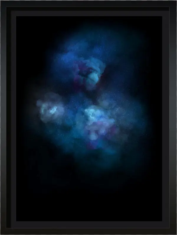 Galaxy Explosion Blue