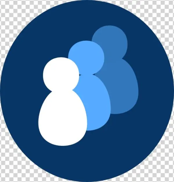 How To Set Use New Blue People Svg Vector
