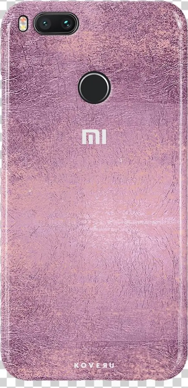 Mauve Marble Texture Cover Case For Redmi Mi A1