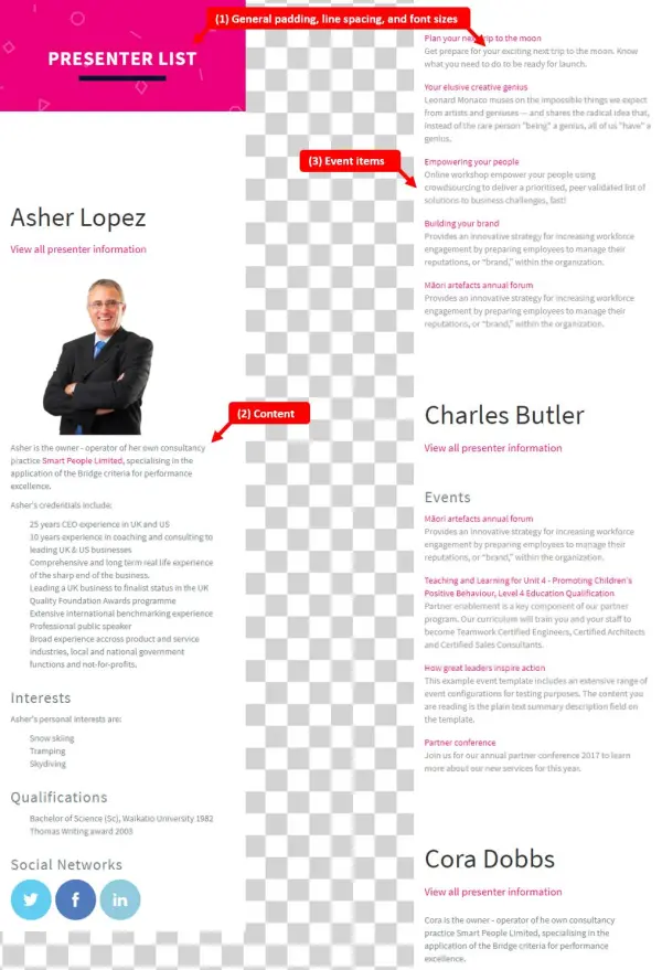 Presenter Test Group 5 - Business Man