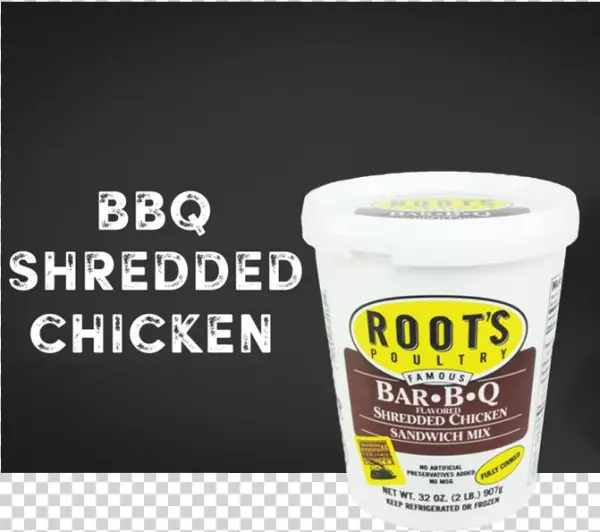Root's Bbq Shredded Chicken Sandwich Mix - Caffeine