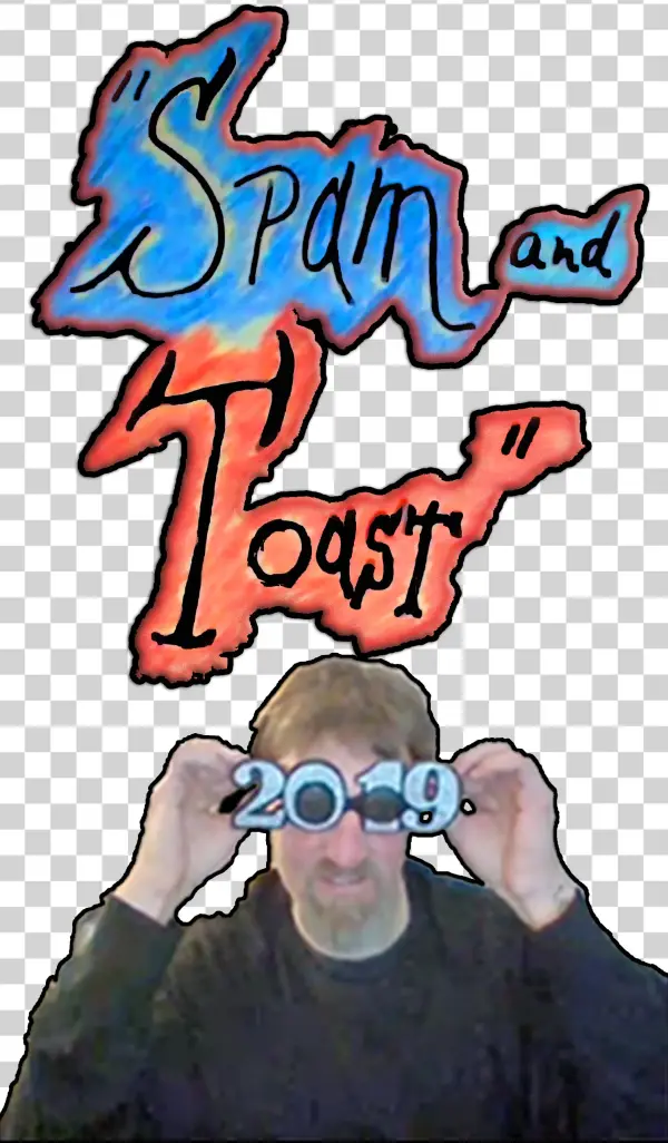 Spam And Toast - Cartoon