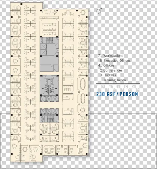 1hc Mixedhighrise - Floor Plan