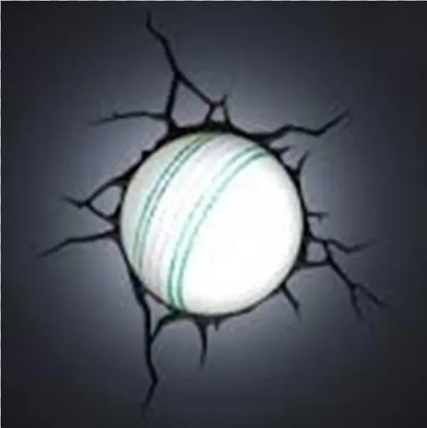3d Light Fx Single Mini Cricket Ball