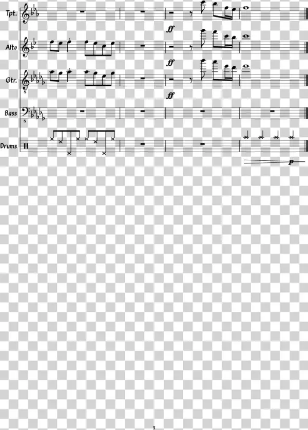 420 Sheet Music 3 Of 3 Pages - Sheet Music