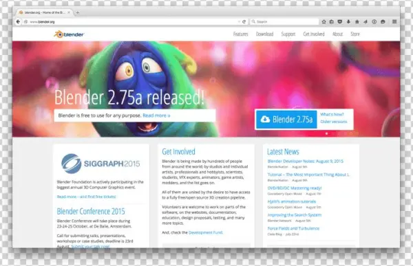 An Intro To Blender - Web Page