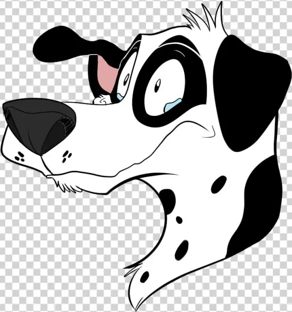 Dalmatian Sketch - Companion Dog